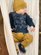 Дитяча футболка з довгими рукавами для хлопчика Pinokio Secret Forest 62 см Синя (5901033253409) - зображення 2