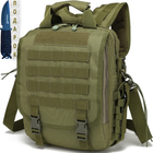 Рюкзак тактичний Рюкзак тактичний Eagle M10G Green 20 л. штурмовий, військовий, чоловіча сумка - зображення 11
