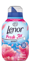 Ополіскувач для білизни Lenor Fresh Air Effect Pink Blossom 462 мл (8006540863145) - зображення 1