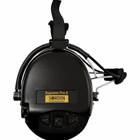 Активні тактичні навушники Sordin Supreme Pro-X Neckband з заднім тримачем 76302-X-02-S, Чорні - зображення 4