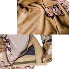 Тактический военный зимний коcтюм HAN WILD Soft Shell Multicam Куртка флисовая и флисовые штаны софтшелл 2XL Мультикам HWM0026800099-3 - изображение 5