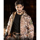 Тактичний військовий зимовий костюм HAN WILD Soft Shell Multicam Куртка флісова та флісові штани софтшелл XL Мультикам HWM0026800099-2 - зображення 14