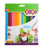 Олівці акварельні 24 кольорів ZB.2476 Акварель KIDS LINE (1/12/120)