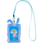 Бейдж вертикальный Kite Bunny с голографическим фиолетовым эффектом (K22-449-01)