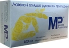 Рукавиці медичні Medical Professional латексні оглядові опудрені розмір M 50 пар Білі (52-061) - зображення 1