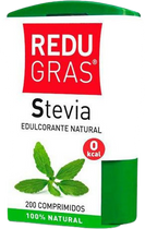 Naturalny suplement Deiters Redugras Stevia 200 tabletek (8430022001358) - obraz 1