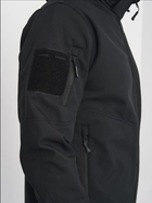 Тактична куртка Kodor Soft Shell КCS 7222 Чорний L - зображення 8