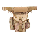 Тактическая сумка на бедро, на ногу, мужская, армейская Мультикам D3-0005-B7 - изображение 2