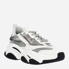 Sneakersy damskie z siatki na wysokiej platformie do kostki Steve Madden Possession Sneaker SM11001910-04D 38 23.8 cm Białe (8720236747068) - obraz 2