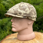 Військова кепка все кепка восьмиклінка хуліганка камуфляж піксель літня 59 - зображення 3