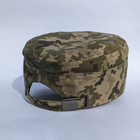 Камуфляжная кепка мазепинка с кокардой пиксель индивидуальный размер - изображение 3