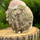 Військова кепка все камуфляжна кепка восьмиклінка хуліганка мультикам літня 59 - зображення 3