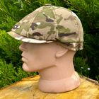 Військова кепка все камуфляжна кепка восьмиклінка хуліганка мультикам літня 59 - зображення 4