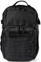 Рюкзак тактический 5.11 Tactical Fast-Tac 12 Backpack [019] Black (56637-019) (2000980528073) - изображение 1