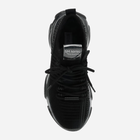 Sneakersy damskie z siatki na wysokiej platformie wsuwane Steve Madden Maxilla-R Sneaker SM11001603-J-B 36 22.2 cm Czarne (8720236795724) - obraz 4