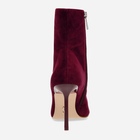 Botki damskie zamszowe na szpilce Steve Madden Iyanna Bootie SM11002278-CRA 40 25.4 cm Bordowe (8720857129571) - obraz 5