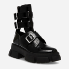 Жіночі ботильйони Steve Madden Tiedup Bootie SM11002723-001 36 22.2 см Чорні (8720857174618) - зображення 2