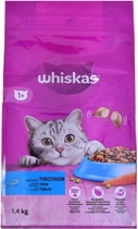Sucha karma dla kotów Whiskas Tunczyk z warzywami 1.4 kg (5900951304347)