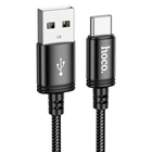 Кабель заряджання та передачі даних Hoco X91 Radiance charging USB to Type-C 3m, 3A black