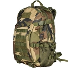 Рюкзак тактический полевой износостойкий для силовых структур AOKALI Y003 20-35L Camouflage Green (SK-N6772-63076S) - изображение 1