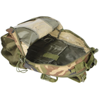Рюкзак тактический полевой износостойкий для силовых структур AOKALI Y003 20-35L Camouflage Green (SK-N6772-63076S) - изображение 6