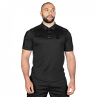 Поло футболка чоловіча тактична польова універсальна для силових структур Camotec 1801 XXL Чорний (SK-N1801XXLS) - зображення 3