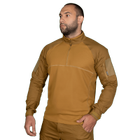 Рубашка боевая тактическая полевая износостойкая рубашка для силовых структур 7180(XL) койот (SK-N7180(XL)S) - изображение 1