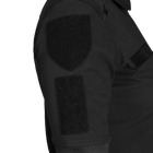 Поло футболка женская тактическая полевая универсальная для силовых структур Camotec 7179(L) Черный (SK-N7179(L)S) - изображение 3