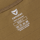 Лонгслів тактичний польовий чоловіча футболка з довгим рукавом для силових структур Camotec 7103 M Койот (SK-N7103 (M)S) - зображення 9