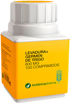 Дієтична добавка Botanica Nutrients Yeast + Wheat Germ 100 таблеток (8435045200207) - зображення 1