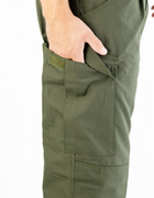 Тактические штаны рип-стоп олива, НГУ 65/35, размер 48 - изображение 8