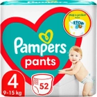 Підгузки-трусики Pampers Pants Розмір 4 (9-15 кг) 52 шт (8006540069264) - зображення 1