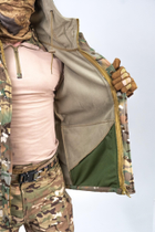 Тактичний військовий костюм HAN WILD G3 Multicam Куртка флісова Soft Shell Убакс та Штани із захистом колін L Multicam HWM0026800-1 - зображення 6