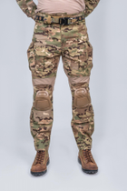 Тактичний військовий костюм HAN WILD G3 Multicam Куртка флісова Soft Shell Убакс та Штани із захистом колін L Multicam HWM0026800-1 - зображення 11