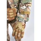 Тактичний військовий костюм HAN WILD G3 Multicam Куртка флісова Soft Shell Убакс та Штани із захистом колін XL Multicam HWM0026800-2 - зображення 10