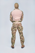 Тактичний військовий костюм HAN WILD G3 Multicam Куртка флісова Soft Shell Убакс та Штани із захистом колін XL Multicam HWM0026800-2 - зображення 11