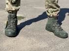 Тактические армейские берцы AK военные демисезонные берцы Tactic ботинки мужские Waterproof олива 43 размер (Berc-AK-olive-43) - изображение 12