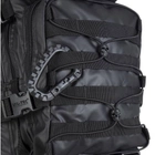 Рюкзак тактичний 36Л Чорний Mil-Tec US ASSAULT PACK LG TACTICAL BLACK (14002288-36) - изображение 3