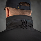 Армійська чоловіча куртка з капюшоном Soft Shell Чорний S (99211) Kali - зображення 6