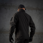 Армійська чоловіча куртка з капюшоном Soft Shell Чорний S (99211) Kali - зображення 8