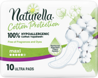 Podpaski higieniczne Naturella Cotton Protection Ultra Maxi ze skrzydełkami 10 szt (8001841657868) - obraz 2