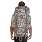 Рюкзак тактичний зносостійкий польовий для силових структур AOKALI Outdoor A21 65L Camouflage ACU (OPT-21231) - зображення 9
