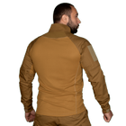 Рубашка боевая тактическая полевая износостойкая рубашка для силовых структур 7196(L) койот (OPT-30181) - изображение 2