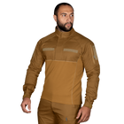 Рубашка боевая тактическая полевая износостойкая рубашка для силовых структур 7196(XL) койот (OPT-30181) - изображение 1