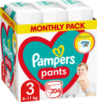Підгузки-трусики Pampers Pants Розмір 3 (6-11 кг) 204 шт (88006540497678) - зображення 1