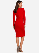 Sukienka ołówkowa damska Stylove S152 86502 L Czerwona (5903068438134) - obraz 2