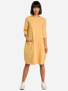 Плаття BeWear B083 87069 2XL Yellow (5903068416996) - зображення 1