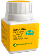 Suplement diety Botanica Pharma Guarana 500 mg 60 kapsułek (0626130901187) - obraz 1