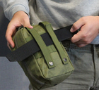 Підсумок аптечка на пояс з molle військова аптечка сумка - підсумк Tactic армійська тактична аптечка олива (1020-olive) - зображення 5