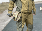 Военная набедренная сумка тактическая Swat армейская сумка на бедро, ногу Tactic штурмовая сумка поясная Мультикам (300-multic) - изображение 3